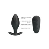 Pretty Love - Regina Plug Anal Vibrador Recargable Negro | Vybes.it