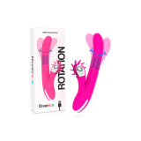 DIVERSIA - BUNNY ROTATION 24 CM - Rotators and vibrators