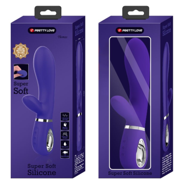 PRETTY LOVE - THOMAS VIBRADOR PUNTO G MULTIFUNCIÓN VIOLETA