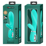 PRETTY LOVE - THOMAS VIBRADOR PUNTO G MULTIFUNCIÓN VERDE AGUA