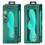 PRETTY LOVE - PRESCOTT VIBRADOR PUNTO G MULTIFUNCIÓN VERDE AGUA