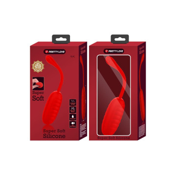 Pretty Love - Kirk Huevo Vibrador Recargable Rojo | Vybes.it
