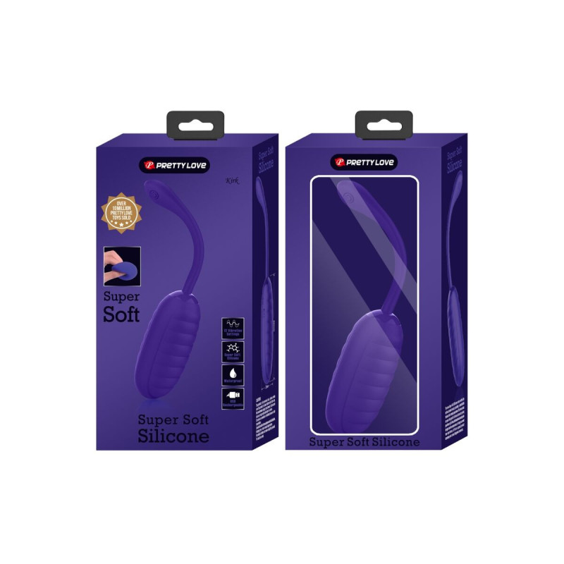 Pretty Love - Kirk Huevo Vibrador Recargable Lila | Vybes.it