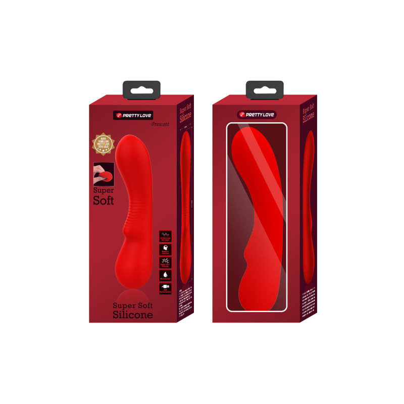 Pretty Love - Prescott Vibrador Recargable Rojo | Vybes.it