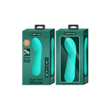 Pretty Love - Faun Wiederaufladbarer Vibrator Aquagrün | Vybes.it