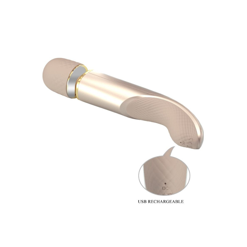 Pretty Love - Massager 7 Vibration Modes Champagne | Vybes.it