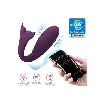 Pretty Love - Télécommande Jayleen Vibrator App Violet | Vybes.it