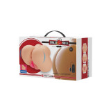 Crazy Bull - Vagina Y Ano Realísticos Vibrador Luna | Vybes.it