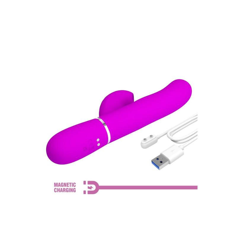 Pretty Love - Perlita Vibrador Punto G 3 En 1 Multifunción Vioeta |