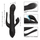 CALEXOTICS - VIBRATORE TRIPLE EUPHORIA NERO