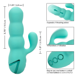 CALEXOTICS - DEL MAR DIVA VIBRATOR RABBIR AQUA GRÜN VON CALIFORNIA DREAMING