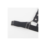Subblime - Gürtel Und Strumpfband Mit Ringen Und Kette Detail Eine