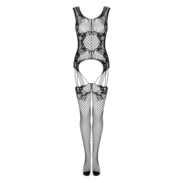 LIVCO CORSETTI FASHION - JULOVE BODYSTOCKING NEGRO TALLA ÚNICA
