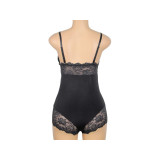 Subblime - Teddy Détail Dentelle Florale Noir L/Xl | Vybes.it