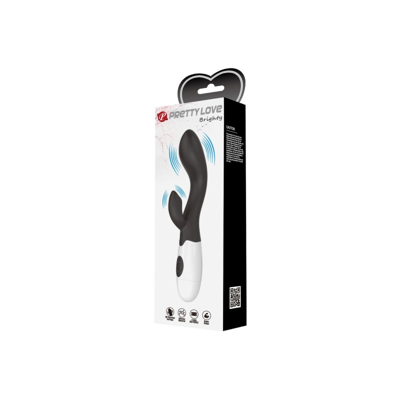 Pretty Love - Brighty Vibrador Punto G Negro | Vybes.it