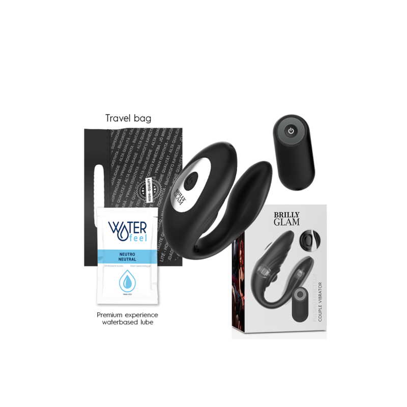Brilly Glam - Couple Pulsing & Vibrating Control Remoto | Vybes.it