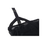 Subblime - Teddy Con Liguero Detalle Tiras Pecho Negro S/M |