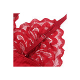 Subblime - Babydoll Satinado Con Encaje Rojo L/Xl | Vybes.it