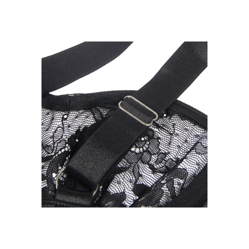 Subblime - Teddy Con Liga Detalle Encajes Y Tiras Negro L/Xl |