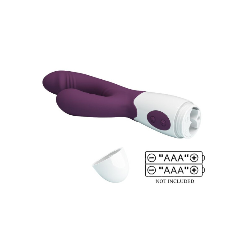 Pretty Love - Andre Vibrador Rabbit & Estimulador Punto G Morado |