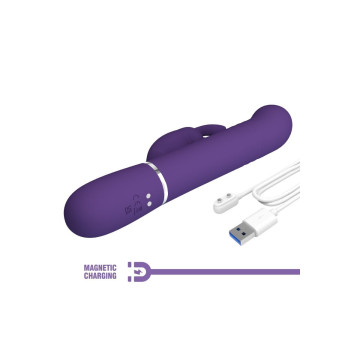 Pretty Love - Coale Vibrador Rabbit 4 En 1 Morado | Vybes.it