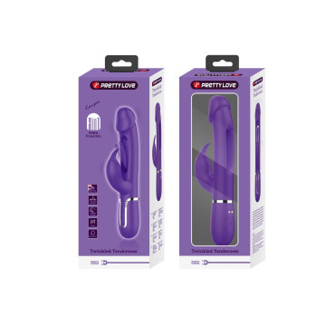 Pretty Love - Kampas Vibrador Rabbit 3 En 1 Multifunción Con Lengua