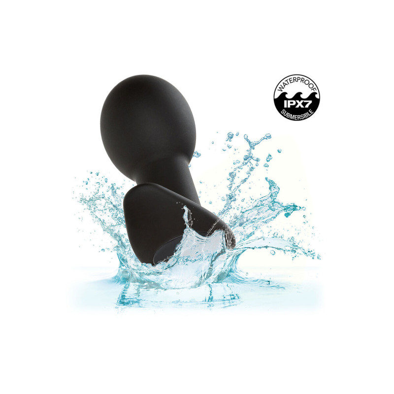 Calexotics - Rock Bottom Anal Plug 10 Vibrations Silicone Black |