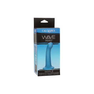 Calexotics - Wave Rider Ripple Plug Anal Azul | Vybes.it
