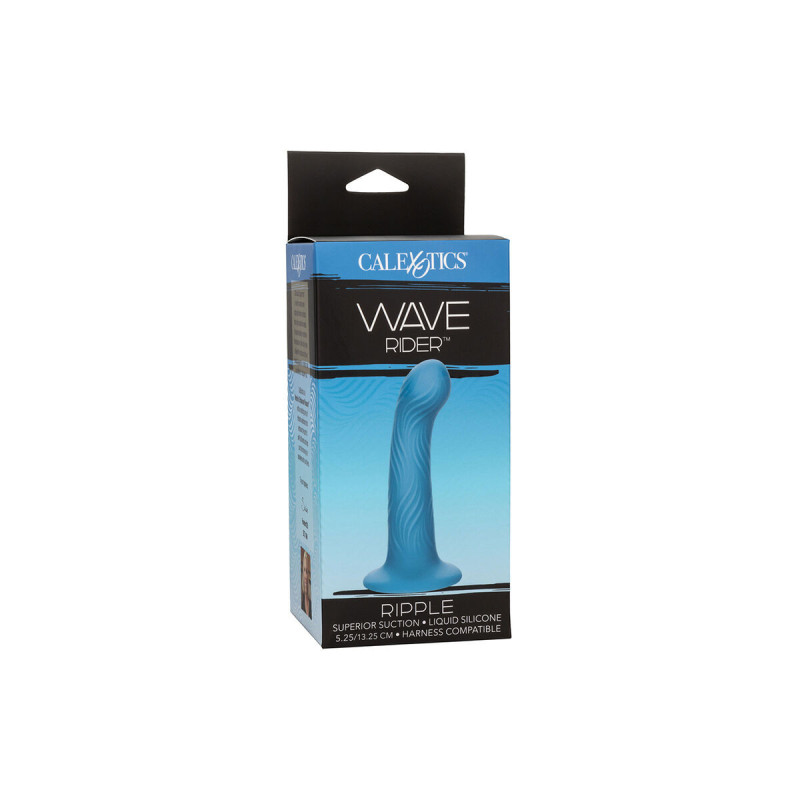Calexotics - Wave Rider Ripple Plug Anal Azul | Vybes.it