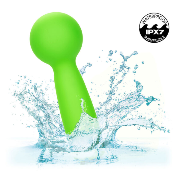 CALEXOTICS - NEON VIBES THE BUBBLY VIBE MINI-MASSAGER 10 VIBRATIONEN GRÜN