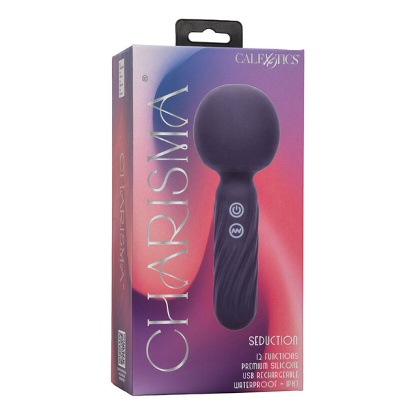 CALEXOTICS - CHARISMA SEDUCTION MASSAGGIATORE 12 FUNZIONI 17,75 CM X 6,25 CM VIOLA