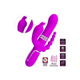 Pretty Love - Cammy Triple Vibrador Multifunción 4 En 1 Rosa |