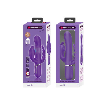 Pretty Love - Cammy Triple Vibrador Multifunción 4 En 1 Morado |