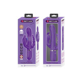 Pretty Love - Cammy Triple Vibrador Multifunción 4 En 1 Morado |