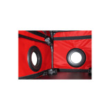 Secret Dome - Kink Club La Niche Cabina Negro & Rojo | Vybes.it