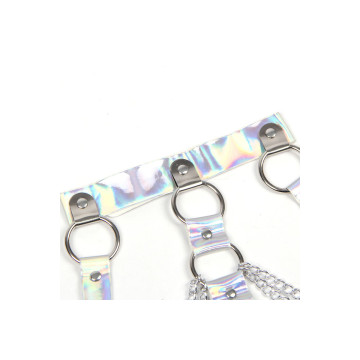 Subblime - 953737 Brustgurt Mit Ringen Und Ketten Silber Eine