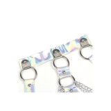 Subblime - 953737 Brustgurt Mit Ringen Und Ketten Silber Eine