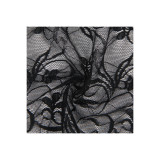 Subblime - 954185 Babydoll De Encaje Con Tirantes Ajustables Negro