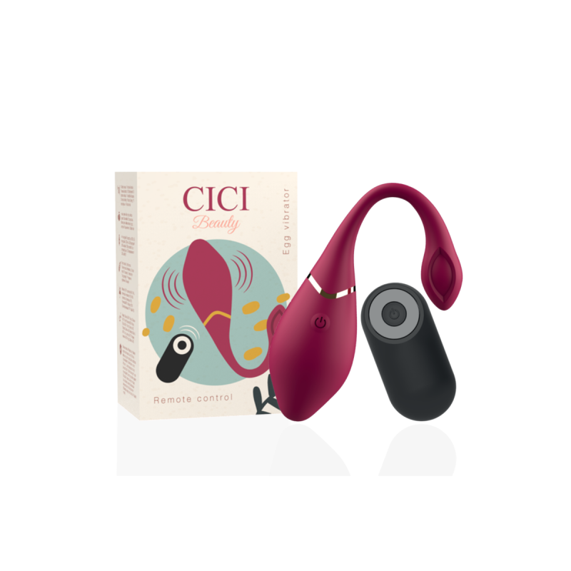 Cici Beauty - Premium Silicone Egg Vibrateur Télécommande | Vybes.it