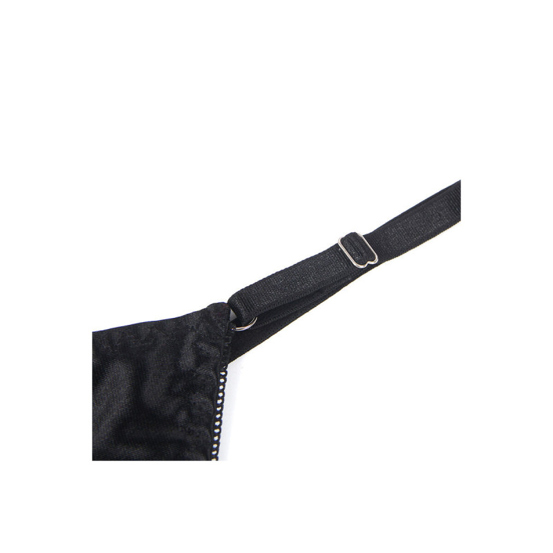 Subblime - 955205 Ensemble Soutien - Gorge Avec Nœud Noir Réglable