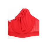 Subblime - 955267 Set Sujetador Con Liguero Bondage Rojo L/Xl |