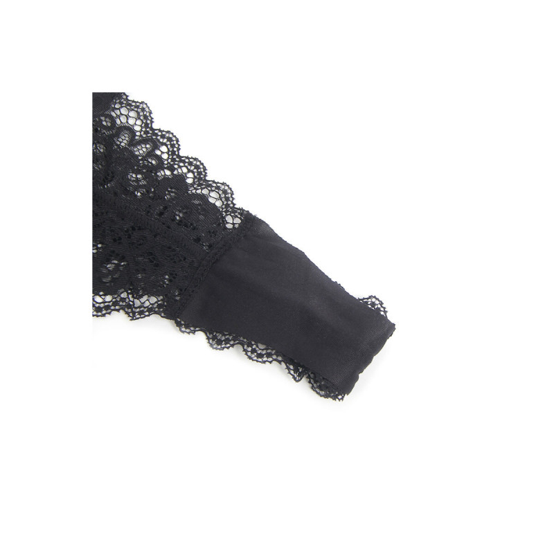 Subblime - 955458 Body Con Cremallera De Cuero Negro S/M | Vybes.it