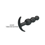 Pretty Love - Sidney Vibrador Anal 10 Vibraciones Negro | Vybes.it