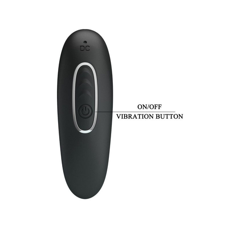 Pretty Love - Corban Vibrador Anal 10 Vibraciones Negro | Vybes.it