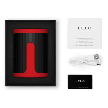 LELO - F2S™ TEAL MALE MASTURBATOR RED