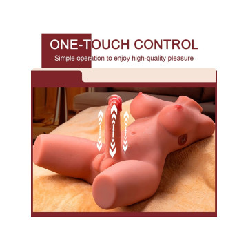 XISE - MIAH LADY BOY TORSO FEMENINO CON DILDO CON VIBRACIÓN Y THRUSTING 55 CM