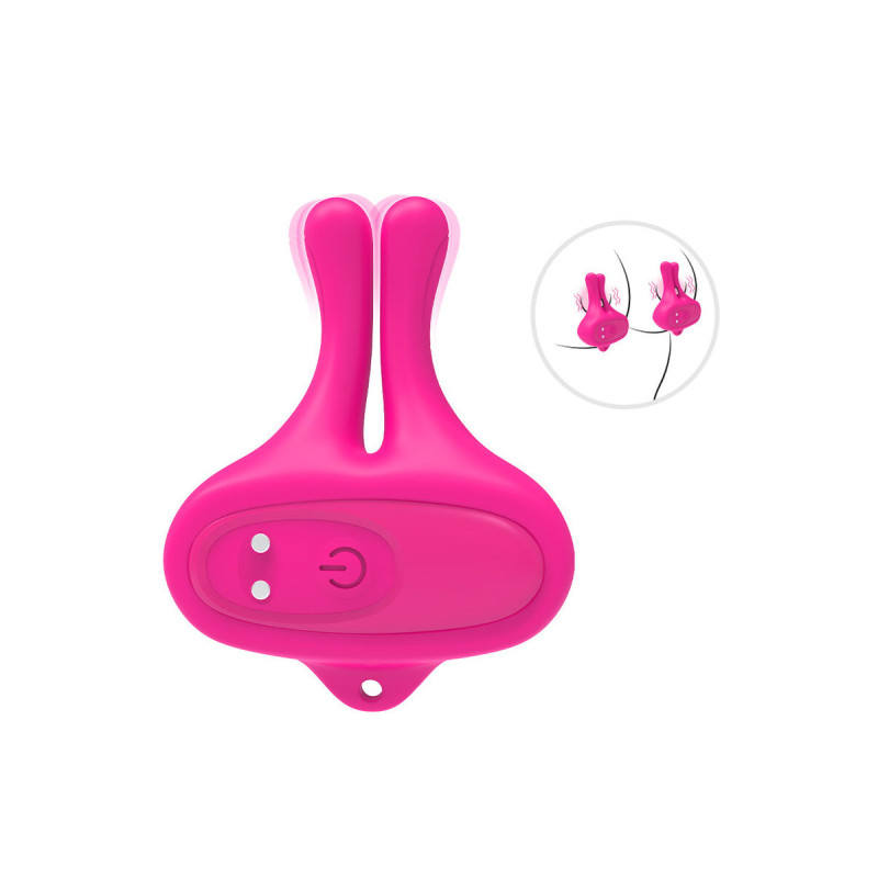 Armony - Pinces À Tétons Magnétiques Vibratoires En Forme De Lapin