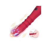 Armony - Dildo Vibrateur Point A Thermo - Réglable Rouge | Vybes.it