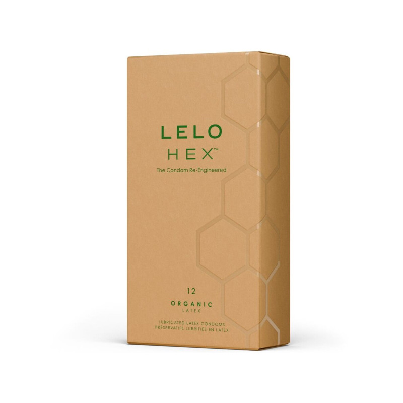 LELO - HEX ORGANIC CONDOM BOX 12 UNITÀ - Scatole da 4 a 24