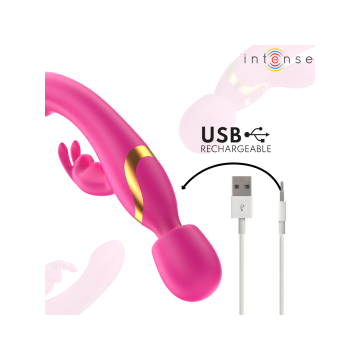 Intense - Winona Doble Vibrador Rabbit & Wand | Vybes.it